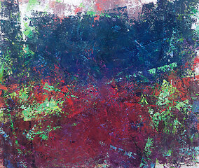 苏谢伟作品《“自性”系列16》规格：100X120cm 2020年 布面油彩